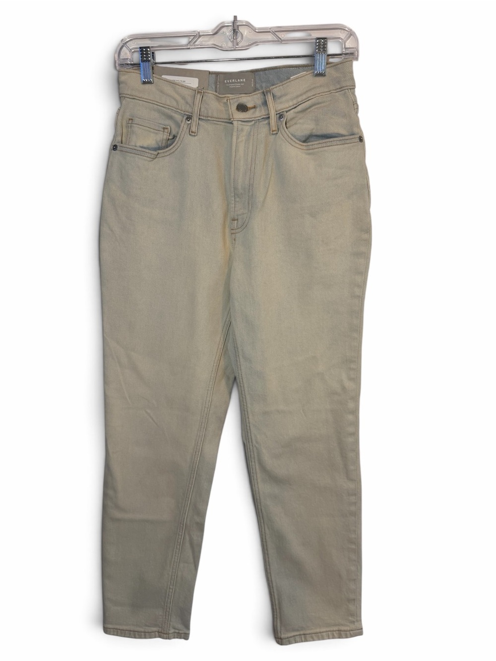 Everlane NWT Women’s The Original Cheeky Straight Light Wash Jean High Rise 26
